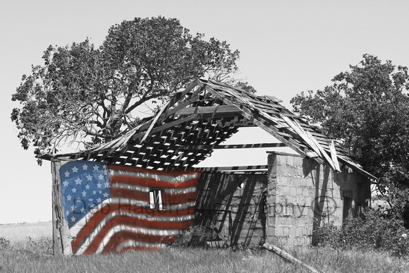 b&W old barn FLAG_1561